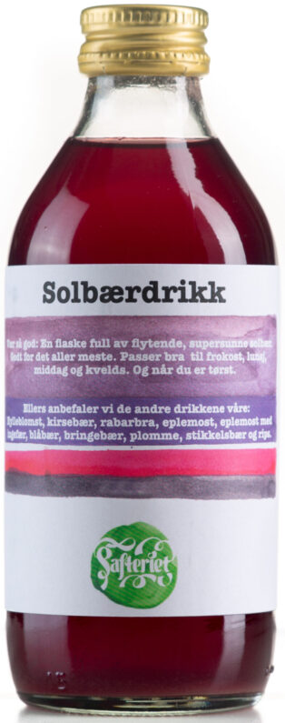 Solbærdrikk 0,25 L (økologisk)